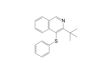 3-tert-Butyl-4-(phenylthio)isoquinoline