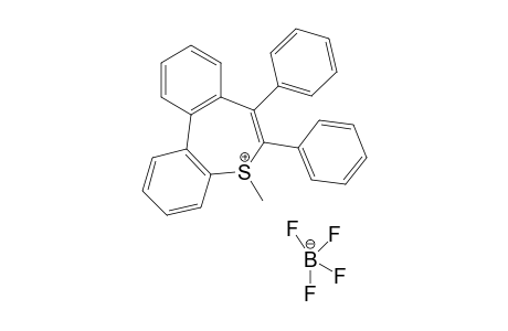 6,7-Diphenyl-S-methyldibenzo[bd]thiepinium Tetrafluoroborate