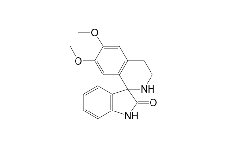 3',4'-dihydro-6',7'-dimethoxyspiro[3H-indole-3,1'(2'H)-isoquinolin]-2(1H)-one