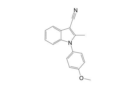 1-(4-Methoxyphenyl)-2-methyl-1H-indole-3-carbonitrile