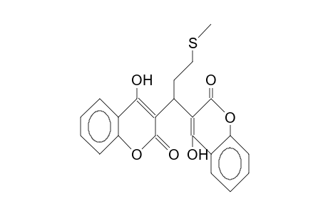 (3-Methylthio)-propylidene-3,3'-bis(4-hydroxy-coumarin)