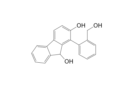 9H-Fluorene-2,9-diol, 1-[2-(hydroxymethyl)phenyl]-