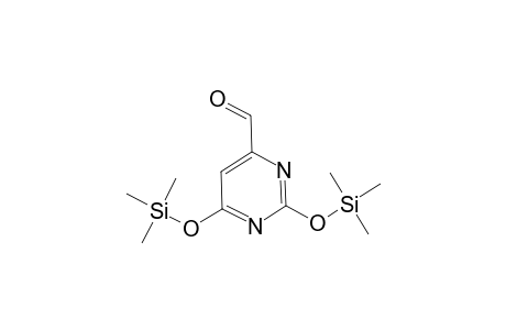 4-Pyrimidinecarboxaldehyde, 2,6-bis[(trimethylsilyl)oxy]-