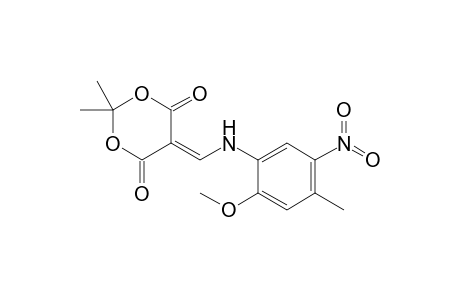 5-[(2-methoxy-4-methyl-5-nitro-anilino)methylene]-2,2-dimethyl-1,3-dioxane-4,6-dione
