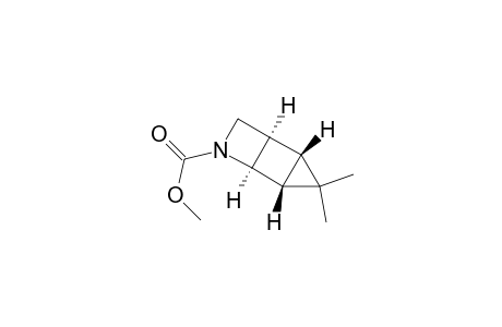 6-Azatricyclo[3.2.0.02,4]heptane-6-carboxylic acid, 3,3-dimethyl-, methyl ester, (1.alpha.,2.beta.,4.beta.,5.alpha.)-