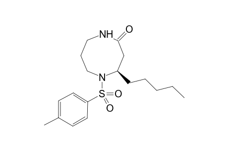 (-)-(4R)-Hexahydro-4-pentyl-5-tosyl-1,5-diazocin-2(1H)-one