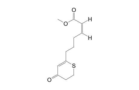 METHYL_(Z)-6-(3,4-DIHYDRO-4-OXO-2-H-THIOPYRAN-6-YL)-2-HEXENOATE