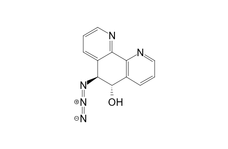 1,10-Phenanthrolin-5-ol, 6-azido-5,6-dihydro-, trans-(.+-.)-