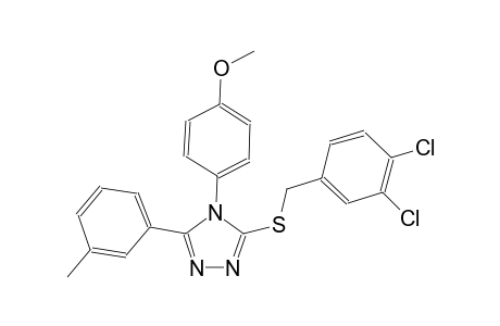 3-[(3,4-dichlorobenzyl)sulfanyl]-4-(4-methoxyphenyl)-5-(3-methylphenyl)-4H-1,2,4-triazole