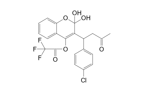 Coumachlor-M/A (+H2O) TFA