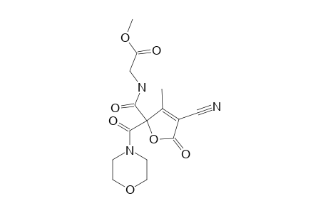 METHYL-2-[4-CYANO-3-METHYL-2-(MORPHOLINOCARBONYL)-5-OXO-2,5-DIHYDROFURAN-2-CARBOXAMIDO]-ACETATE