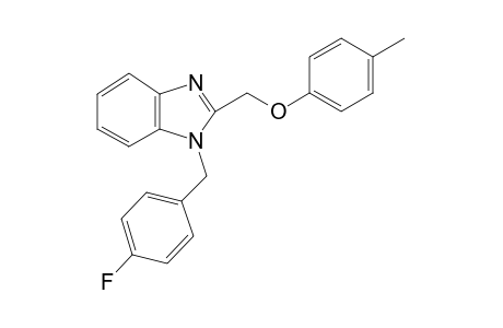 1-(4-Fluorobenzyl)-2-[(4-methylphenoxy)methyl]-1H-benzimidazole