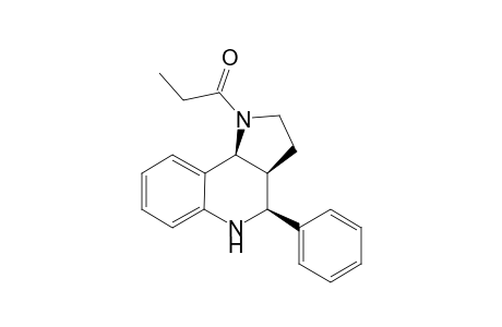 endo-1-(4-Phenyl-2,3,3a,4,5,9b-hexahydropyrrolo[3,2-b]quinolinin-1-yl)propan-1"-one