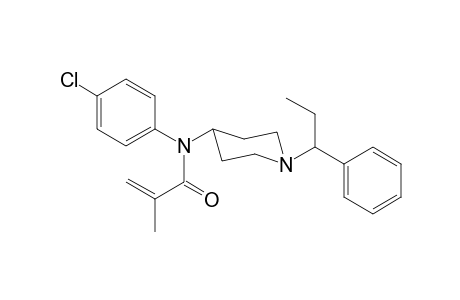 N-4-Chlorophenyl-N-[1-(1-phenylpropyl)piperidin-4-yl]-methacryloylamide