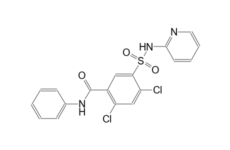 benzamide, 2,4-dichloro-N-phenyl-5-[(2-pyridinylamino)sulfonyl]-