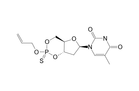 ALLYL-(R(P))-THYMIDINE-3',5'-CYCLIC-PHOSPHOROTHIOATE