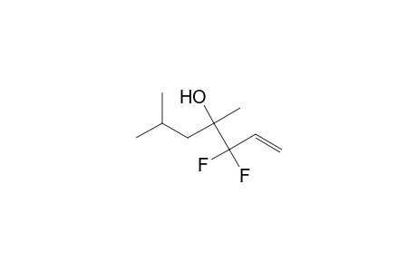 1-Hepten-4-ol, 3,3-difluoro-4,6-dimethyl-