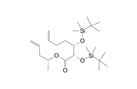 (2S,3S)-2,3-bis[(1',1'-Dimethylethyl)dimethylsilyloxy]-6-heptenoic acid - [1R]-1-Methyl-3-butenyl ester