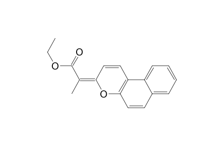 (E)-ethyl 2-(3H-benzo[f]chromen-3-ylidene)propanoate