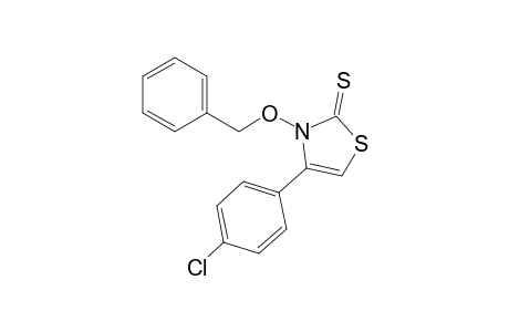 N-(Benzyloxy)-4-(p-chlorophenyl)thiazole-2(3H)-thione