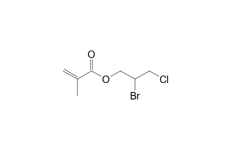 (2-bromanyl-3-chloranyl-propyl) 2-methylprop-2-enoate