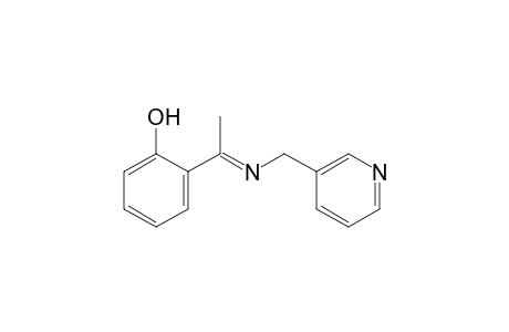 o-{N-[(3-pyridyl)methyl]acetimidoyl}phenol
