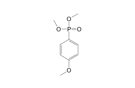 O,O-DIMETHYL-(4-METHOXYPHENYL)-PHOSPHONATE;ANS-P(O)-OCH3-OCH3