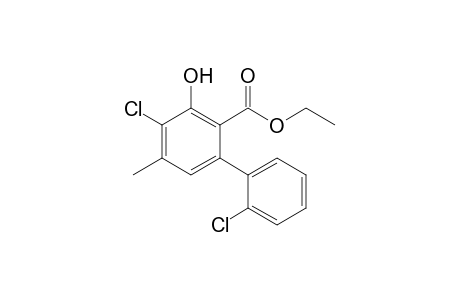 Ethyl 2',4-dichloro-3-hydroxy-5-methyl-[,1,1']biphenyl-2-carboxylate