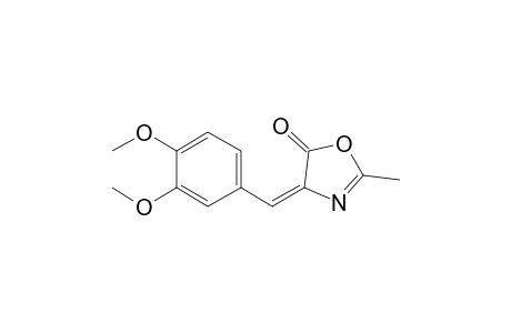 (4E)-2-methyl-4-veratrylidene-2-oxazolin-5-one