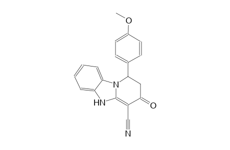 pyrido[1,2-a]benzimidazole-4-carbonitrile, 1,2,3,5-tetrahydro-1-(4-methoxyphenyl)-3-oxo-