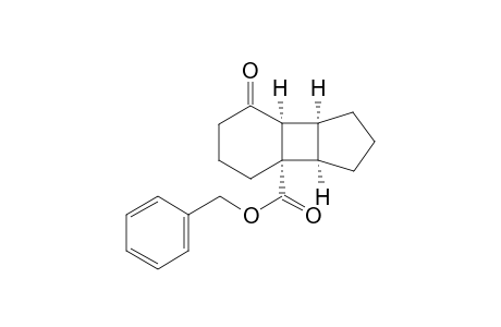 benzyl-(3aR,3bS,7aS,7bS)-7-oxodecahydro-3bH-cyclopenta[3,4]cyclobuta[1,2]benzene-3b-carboxylate