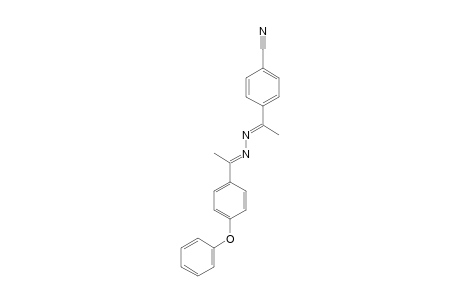 4-[C-methyl-N-[1-[4-(phenoxy)phenyl]ethylideneamino]carbonimidoyl]benzonitrile