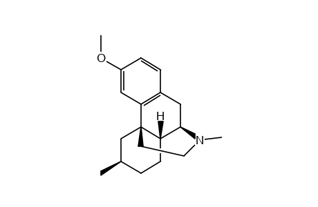 (-)-N,6beta-DIMETHYL-3-METHOXYMORPHINAN