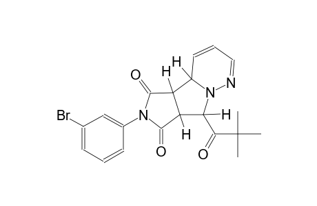 (4aS,4bR,7aS,8R)-6-(3-bromophenyl)-8-(2,2-dimethylpropanoyl)-7a,8-dihydro-4aH-pyrrolo[3',4':3,4]pyrrolo[1,2-b]pyridazine-5,7(4bH,6H)-dione