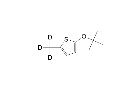 2-(1,1-Dimethylethoxy)-5-(methyl-D3)thiophene