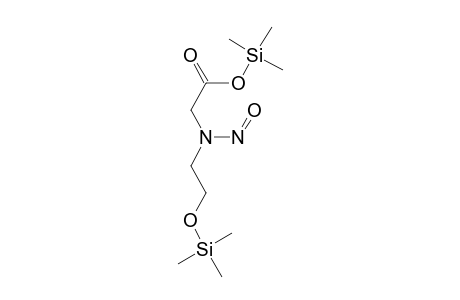 Trimethylsilyl (2-oxo-1-(2-[(trimethylsilyl)oxy]ethyl)hydrazino)acetate