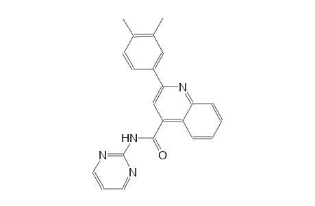 2-(3,4-dimethylphenyl)-N-(2-pyrimidinyl)-4-quinolinecarboxamide