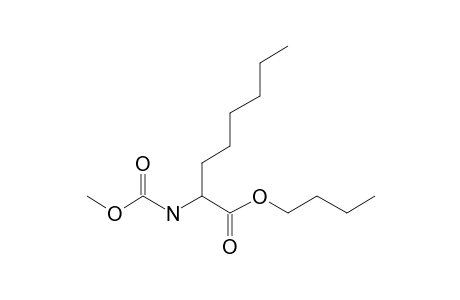 2-Aminocaprylic acid, N-methoxycarbonyl-, butyl ester