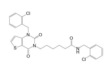 N-(2-chlorobenzyl)-6-(1-(2-chlorobenzyl)-2,4-dioxo-1,4-dihydrothieno[3,2-d]pyrimidin-3(2H)-yl)hexanamide