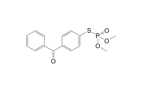 O,O-Dimethyl S-(4-benzoylphenyl)phosphorothioate