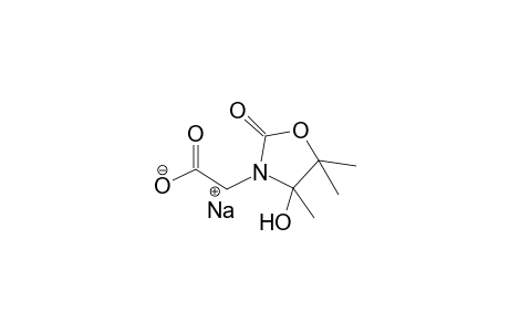 sodium 2-(4-hydroxy-4,5,5-trimethyl-2-oxooxazolidin-3-yl)acetate
