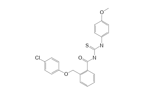 N-[2-(4-CHLOROPHENOXYMETHYL)-BENZOYL]-N'-(PARA-METHOXYPHENYL)-THIOUREA