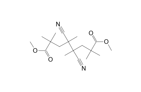 Dimethyl 4,5-dicyano-2,2,4,5,7,7-hexamethyloctanedioate