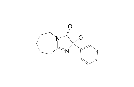 2-PHENYL-2-HYDROXY-5H-3-OXO-2,3,6,7,8,9-HEXAHYDROIMIDAZO-[1,2-A]-AZEPINE