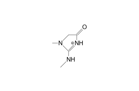 2-Methylamino-1-methyl-4-imidazolinone cation