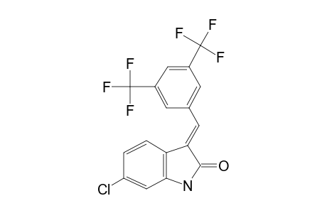 3-[3',5'-bis[Trifluoromethyl]benzylidine]-6-chlorooxindole