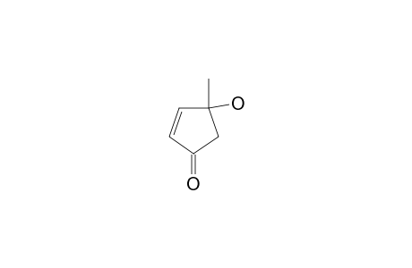 4-hydroxy-4-methyl-cyclopent-2-en-1-one