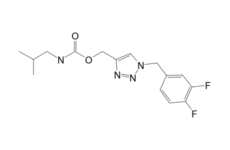 [1-(3,4-Difluorobenzyl)-1H-1,2,3-triazol-4-yl]methyl isobutylcarbamate