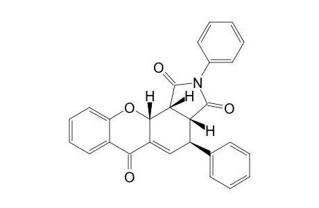 1,3-DIOXO-2,4-DIPHENYL-3A,4,11A,11B-TETRAHYDROPYRROLO-[3,4-C]-XANTHONE