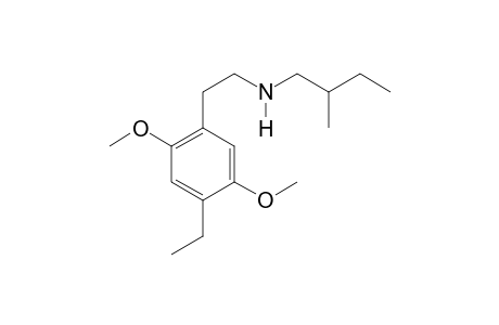 N-2-Methylbutyl-2,5-dimethoxy-4-ethylphenethylamine